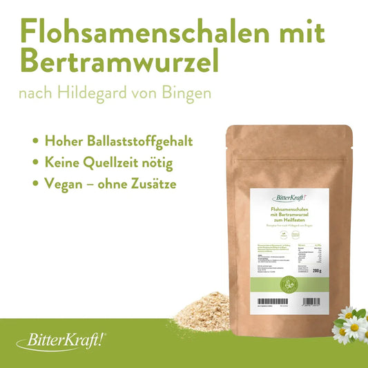 Psyllium husks according to Hildegard von Bingen
