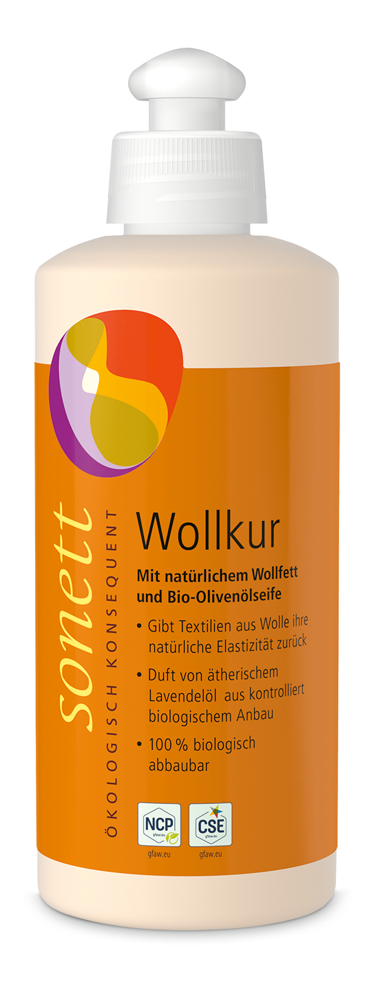 Sonett Wollkur 300 ml – natürliche Wollpflege mit Lanolin