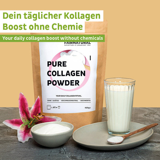 Kollagenhydrolysat-pulver