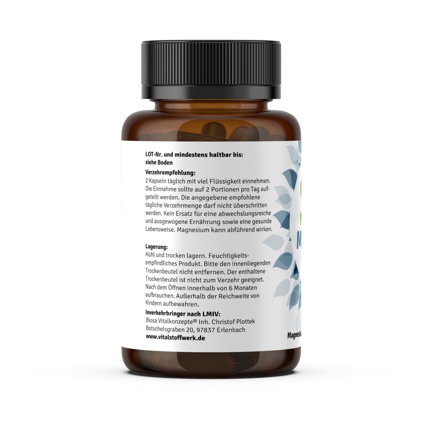 Vitalstoffwerk Multi Magnesium 7 – 60 Kapseln