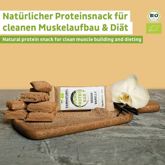 Bio Proteinriegel Vegan Vanille ohne Soja - PROBIOSA