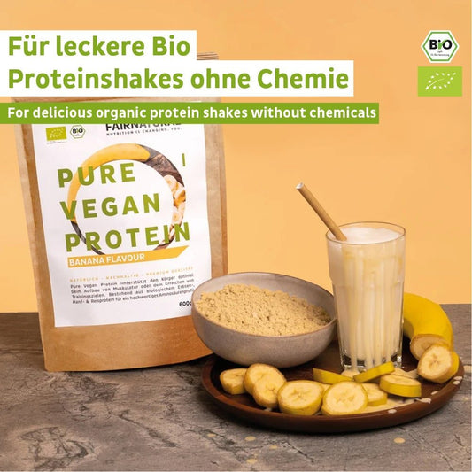Bio Veganes Proteinpulver Banane ohne Soja - PROBIOSA