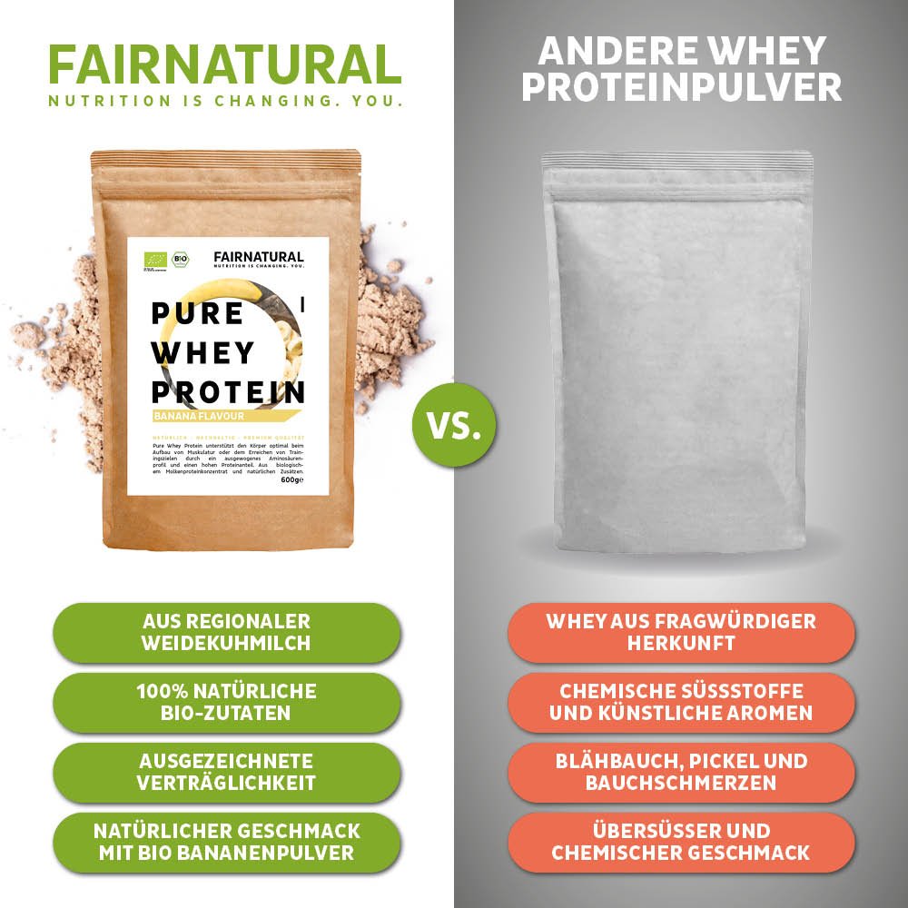 Bio Whey Protein Pulver Banane - PROBIOSA