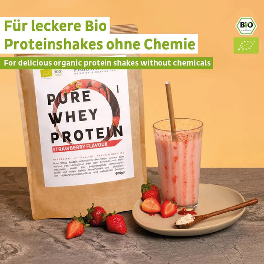 Bio Whey Protein Pulver Erdbeere - PROBIOSA