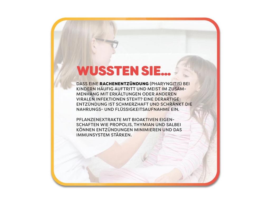 Casa Sana RACHENSPRAY KIDS - Das Halsspray für Kinder - PROBIOSA
