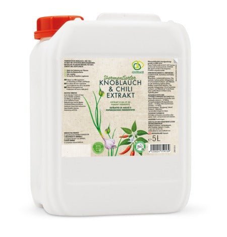 Fermentierter Knoblauch - & Chiliextrakt – Pflanzenhilfsmittel für Obst, Gemüse & Zierpflanzen - PROBIOSA