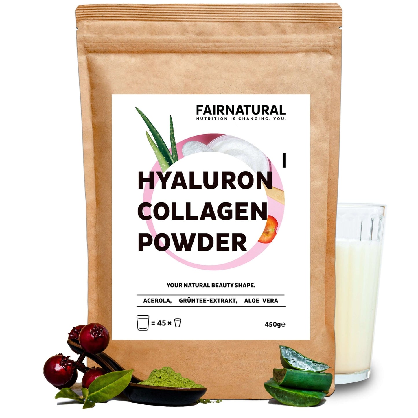 Kollagen Hyaluron Pulver - PROBIOSA