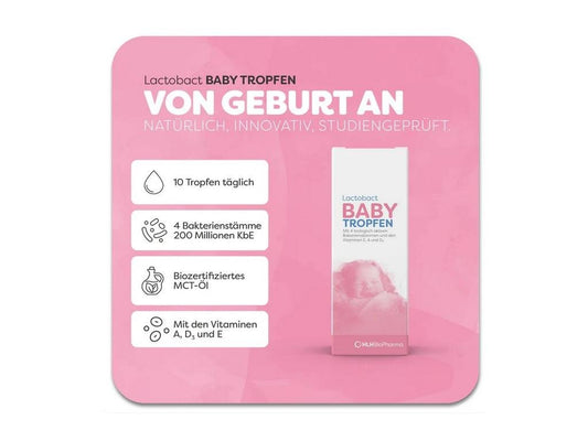 Lactobact BABY TROPFEN - PROBIOSA