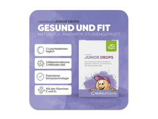 Lactobact JUNIOR DROPS - PROBIOSA