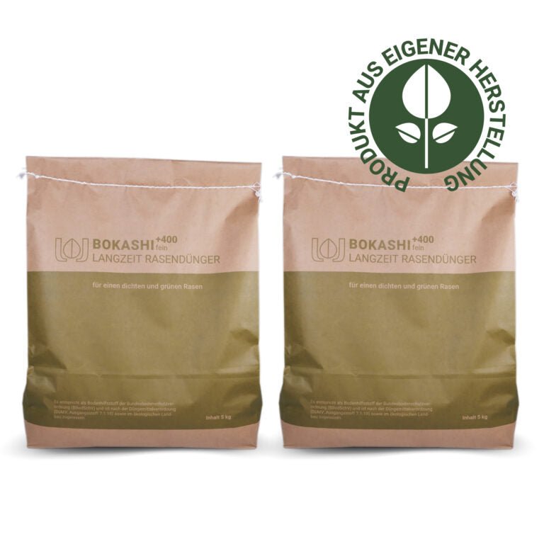 Rasendünger Bokashi +400 fein mit EM - PROBIOSA