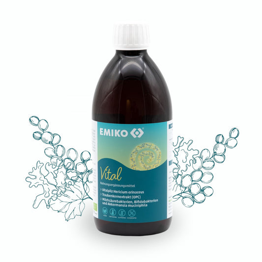 EMIKO VITAL Bio-Fermentgetränk mit OPC & Vitalpilzen