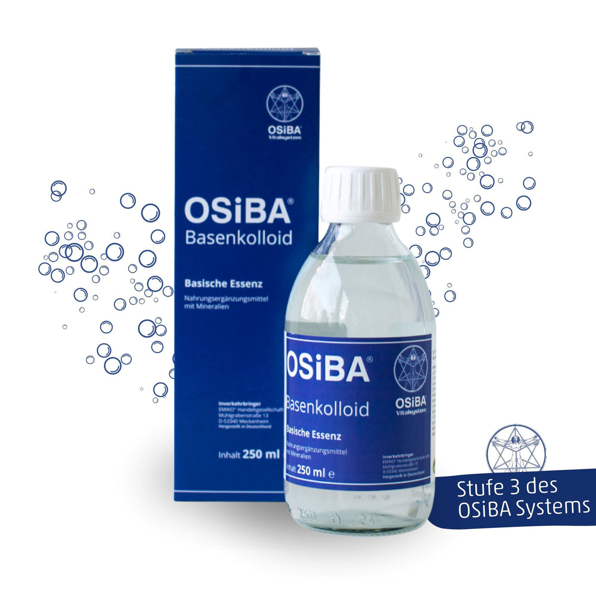 Emiko OSiBA Base Colloid – Complément alimentaire à base de potassium et de magnésium