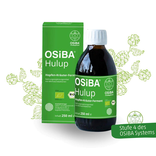 OSiBA Hulup – Ferment d'herbes de houblon biologique avec micro-organismes efficaces EM®