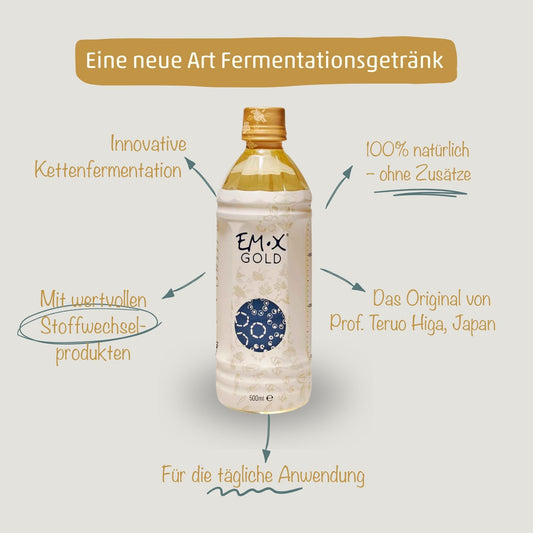 EM-X Gold - 0,5 Liter