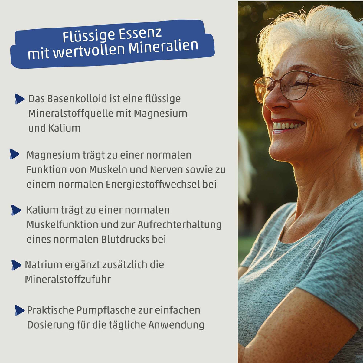 Emiko OSiBA Base Colloid – Complément alimentaire à base de potassium et de magnésium