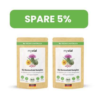 Bio Mariendistel Leber Komplex Kapseln