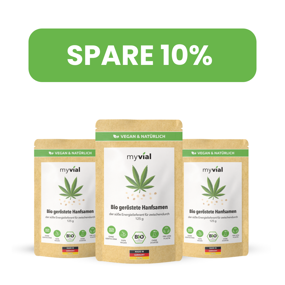 Graines de chanvre grillées bio sucrées