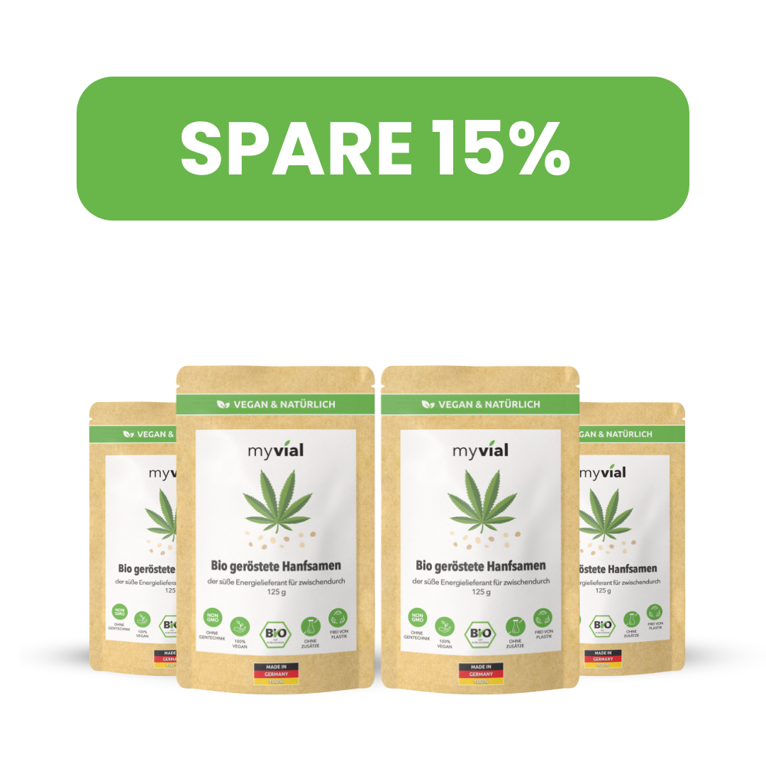 Graines de chanvre grillées bio sucrées