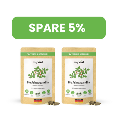 Capsules d'Ashwagandha biologique