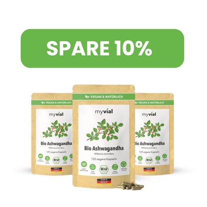 Capsules d'Ashwagandha biologique