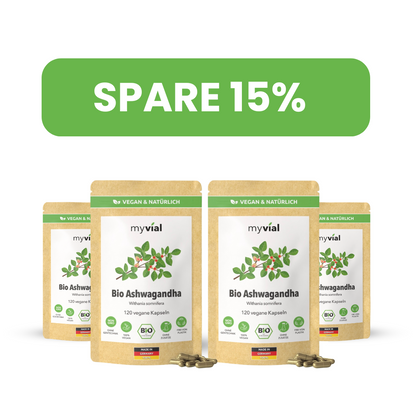 Capsules d'Ashwagandha biologique