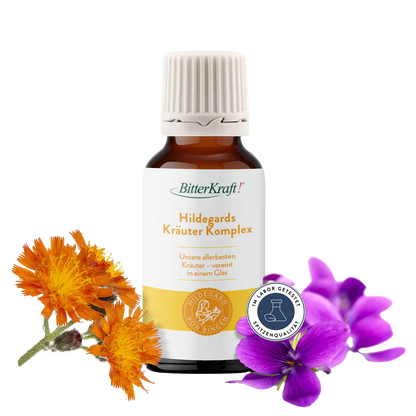 Hildegard Tropfen – Kräuterkomposition nach traditioneller Rezeptur