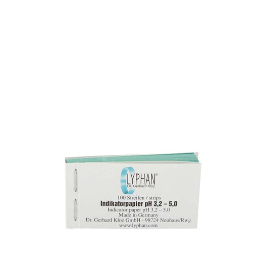 Indikatorpapier pH 3,2–5,0 – 100 Streifen