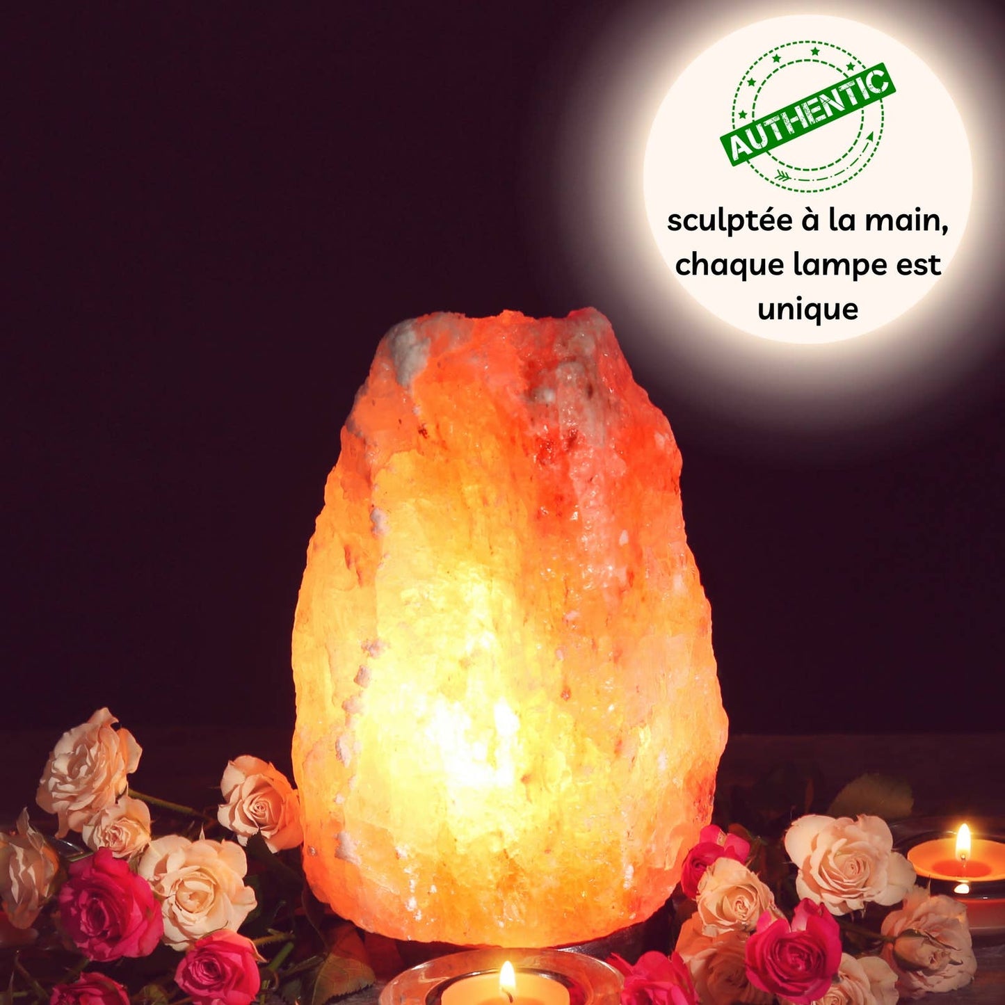 Himalayan Salt Lamp Rough Form 2 to 3 kg