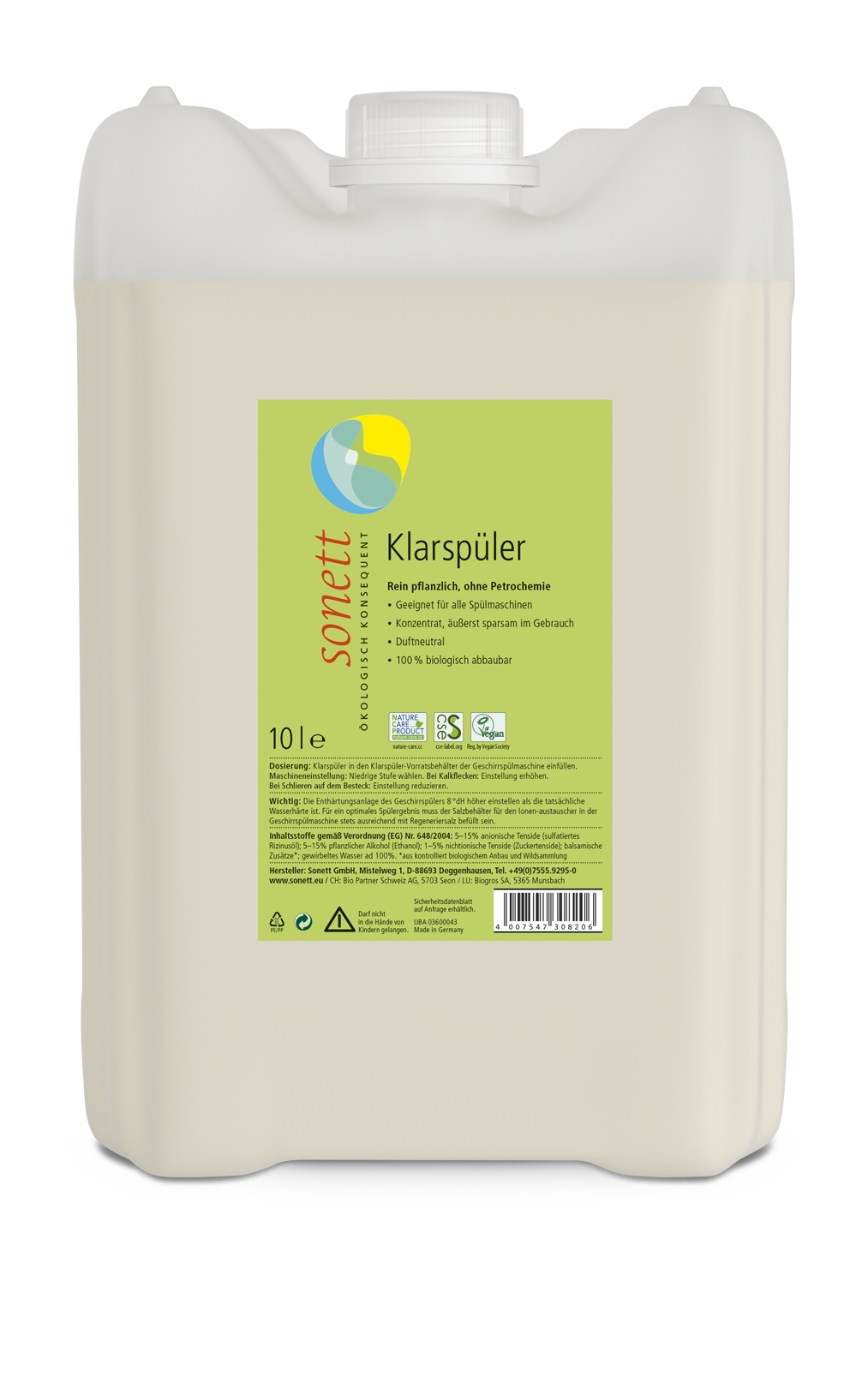Sonett Klarspüler
