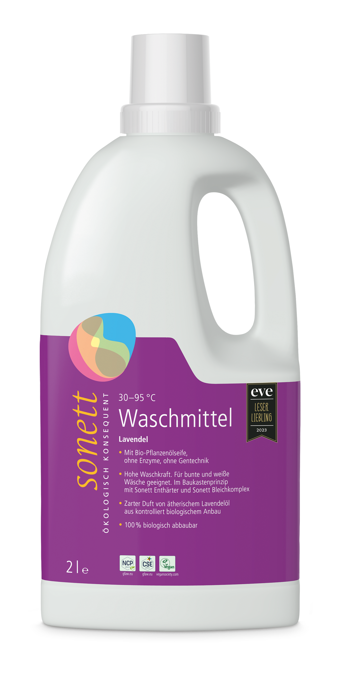Sonett Waschmittel flüssig Lavendel