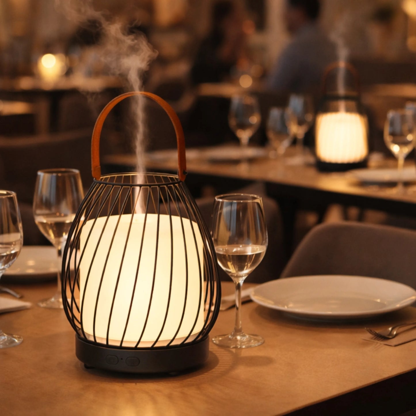 Milano Aroma Diffuser kabellos – Ultraschall Diffuser mit Akku