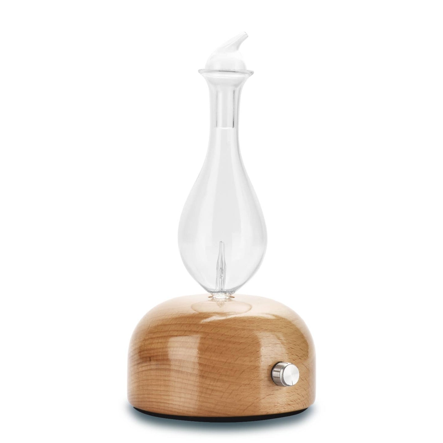 Aurora Aroma Diffuser with Wood and Glass Nebulization