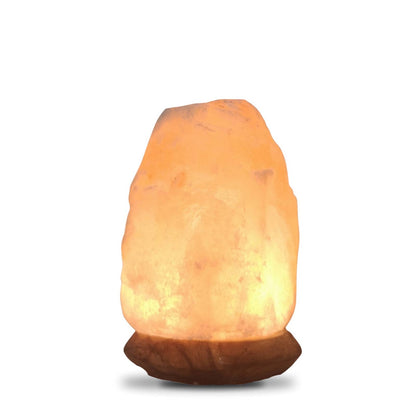 Himalayan Salt Lamp with USB Port and LED Lighting