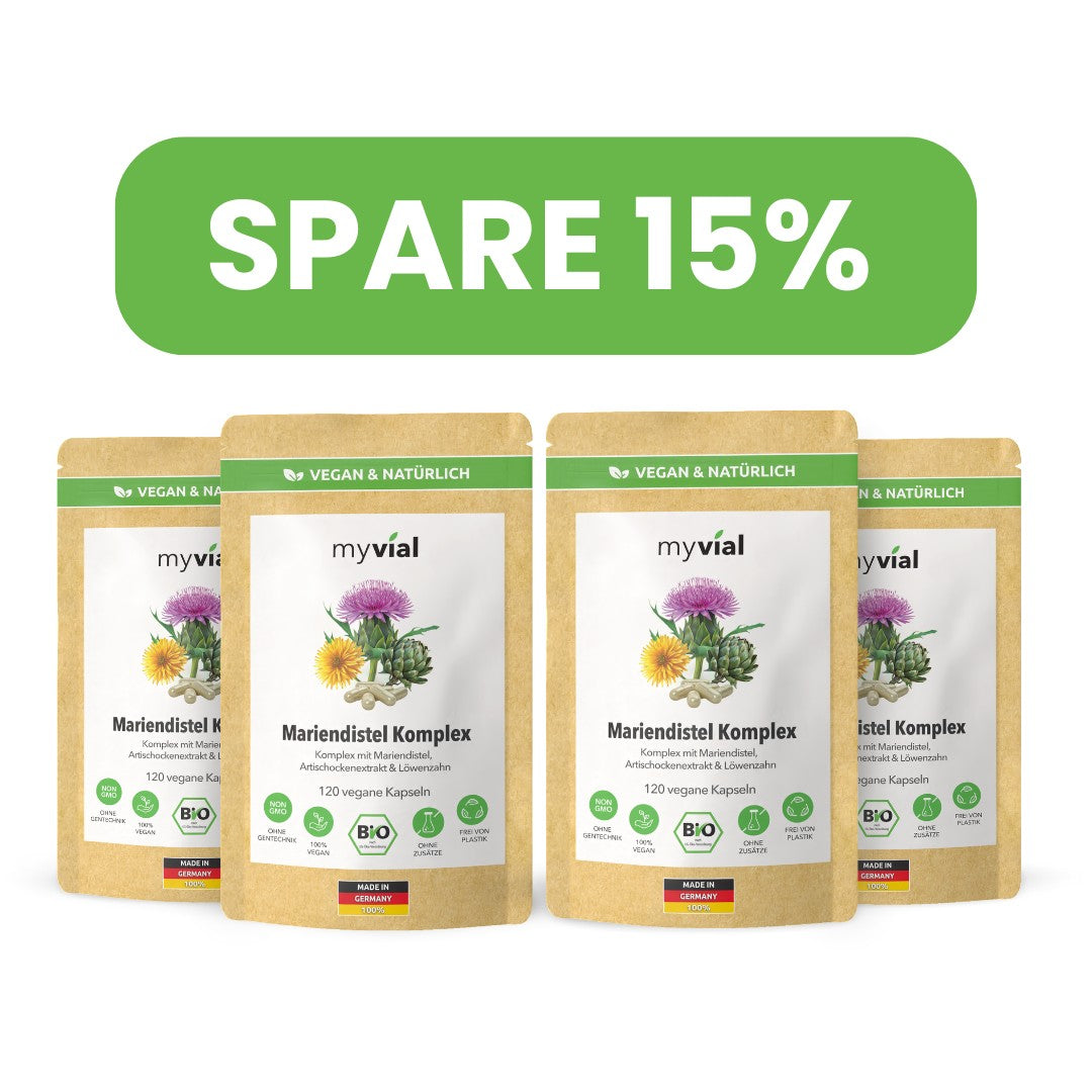 Capsules Complexe Chardon Marie Bio pour le Foie