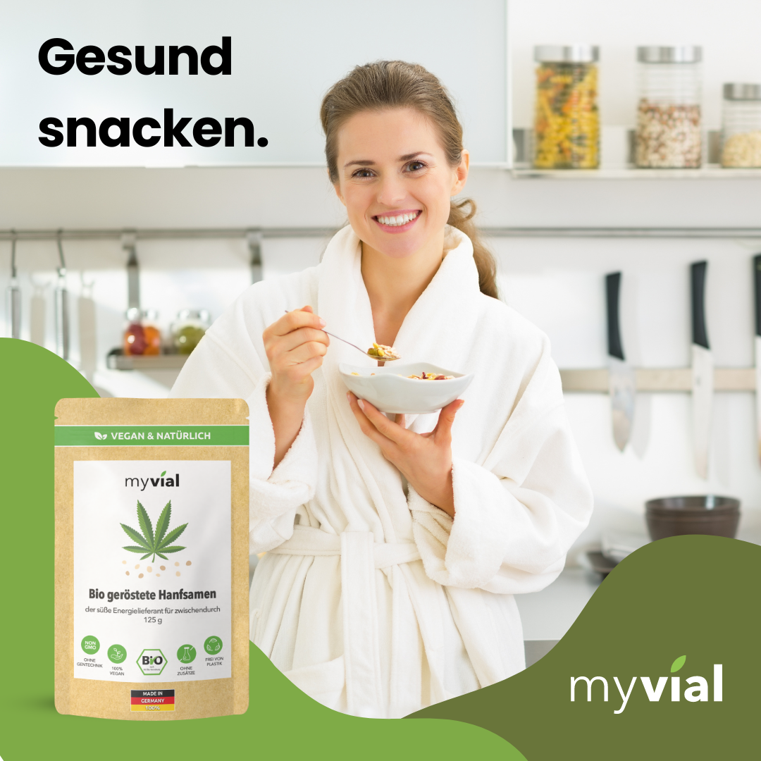 Graines de chanvre grillées bio sucrées