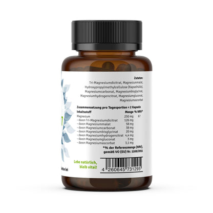 Vitalstoffwerk Multi Magnesium 7 – 60 Kapseln