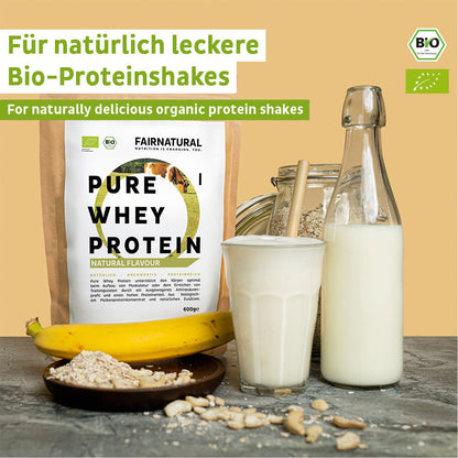 Økologisk myseproteinpulver nøytralt
