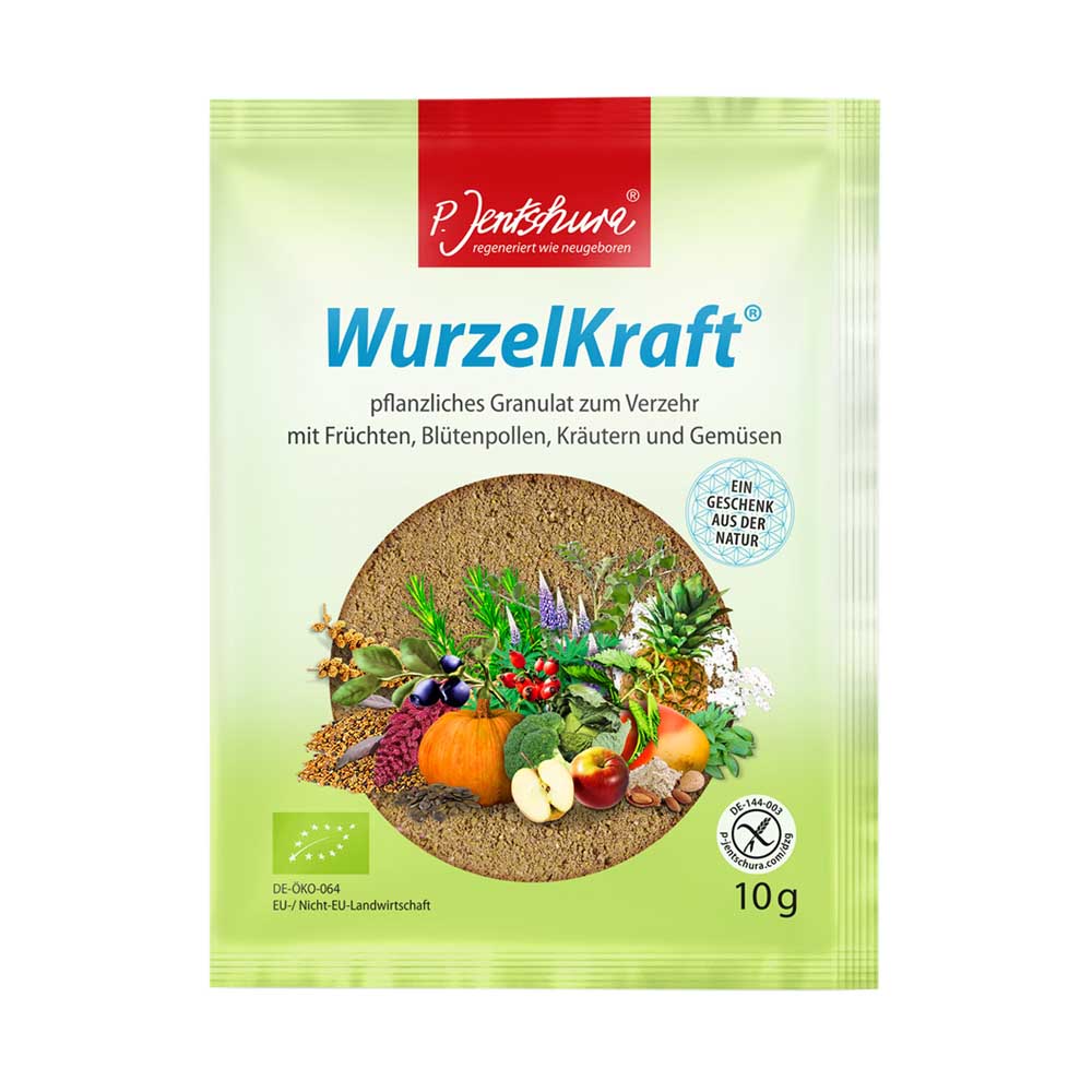 WurzelKraft® von P. Jentschura – Pflanzliches Bio-Granulat