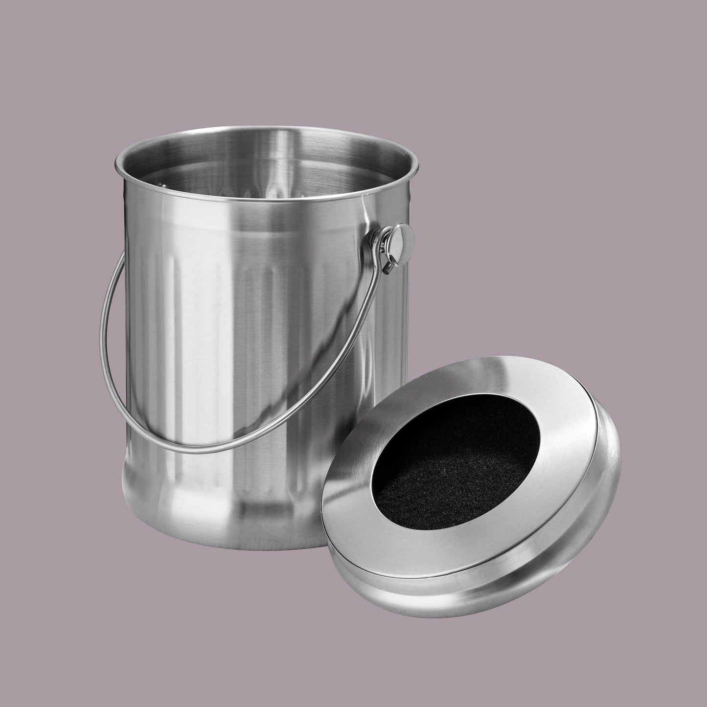 Pulito Composteur de Cuisine en Inox