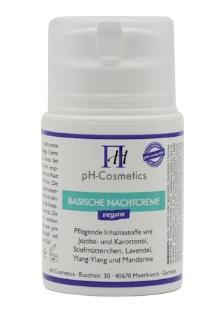 Basische Nachtcreme von pH - cosmetics - PROBIOSA