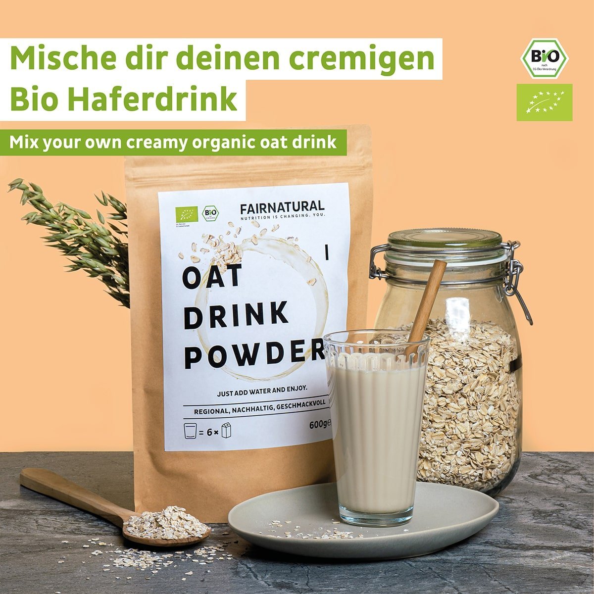 Bio Hafermilch Pulver - PROBIOSA