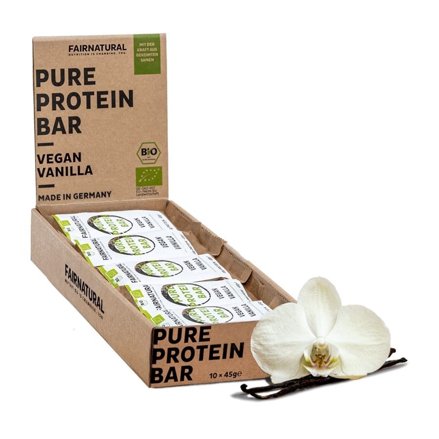 Bio Proteinriegel Vegan Vanille ohne Soja - PROBIOSA