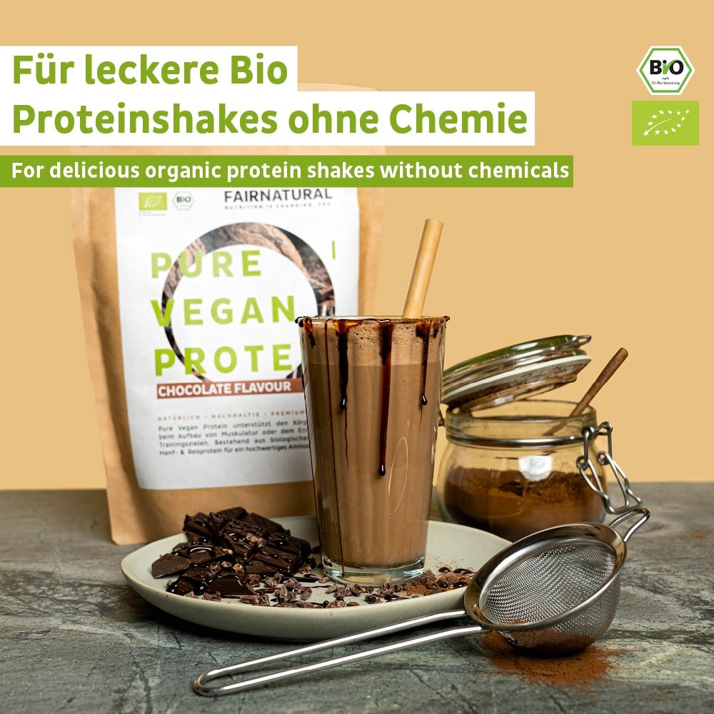 Bio Veganes Proteinpulver Schoko ohne Soja - PROBIOSA