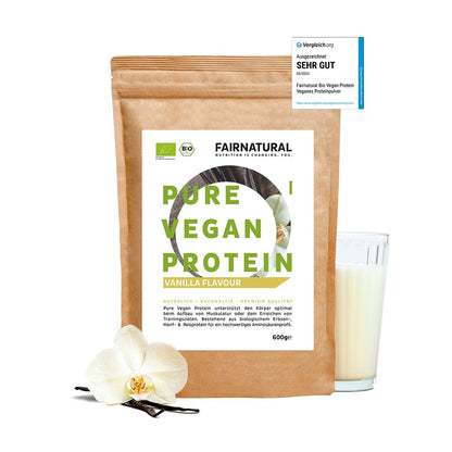 Bio Veganes Proteinpulver Vanille ohne Soja - PROBIOSA