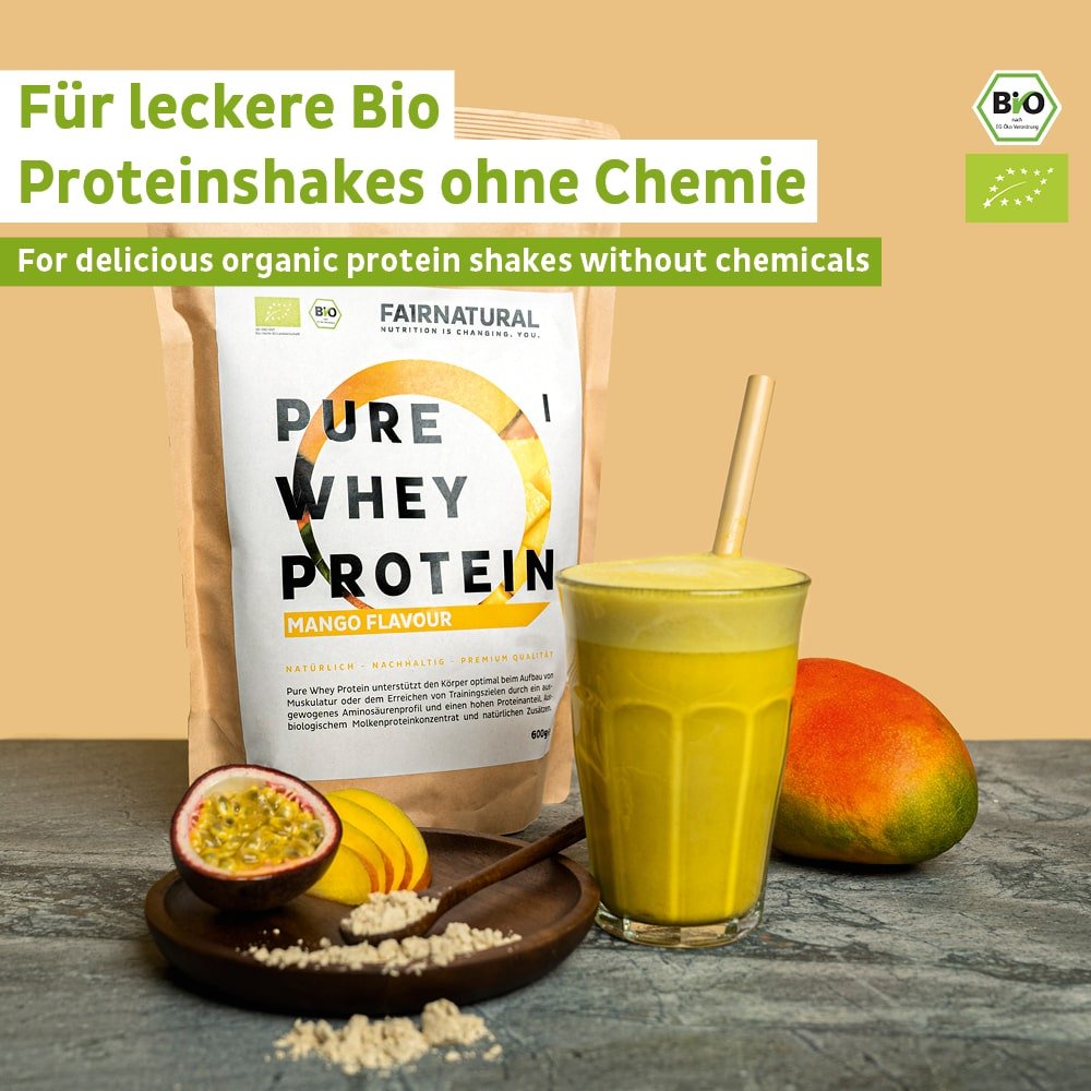 Bio Whey Protein Pulver Mango - PROBIOSA