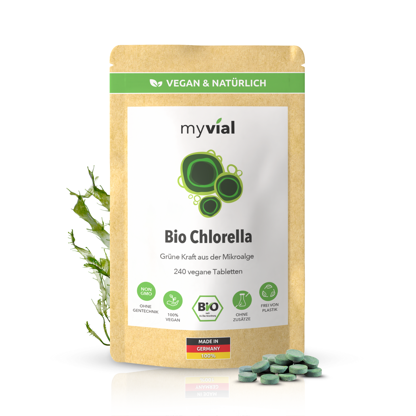 Bio Chlorella Tabletten Presslinge