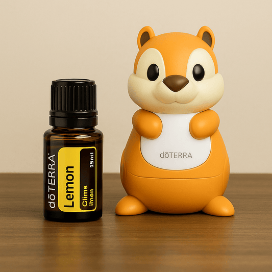 dōTERRA Squirrel Diffuser & 15 ml dōTERRA Lemon - PROBIOSA