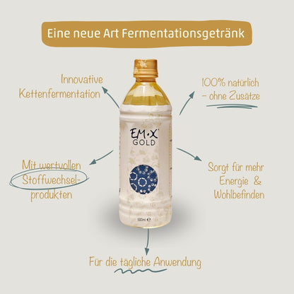 EM - X Gold - 0,5 Liter - PROBIOSA