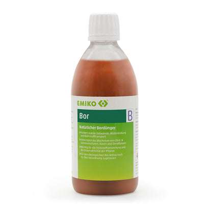 EMIKO Bor Flüssigdünger - 0,5 Liter - PROBIOSA