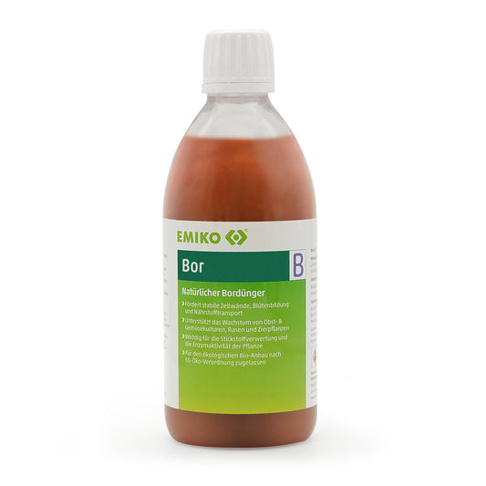 EMIKO Bor Flüssigdünger - 0,5 Liter - PROBIOSA